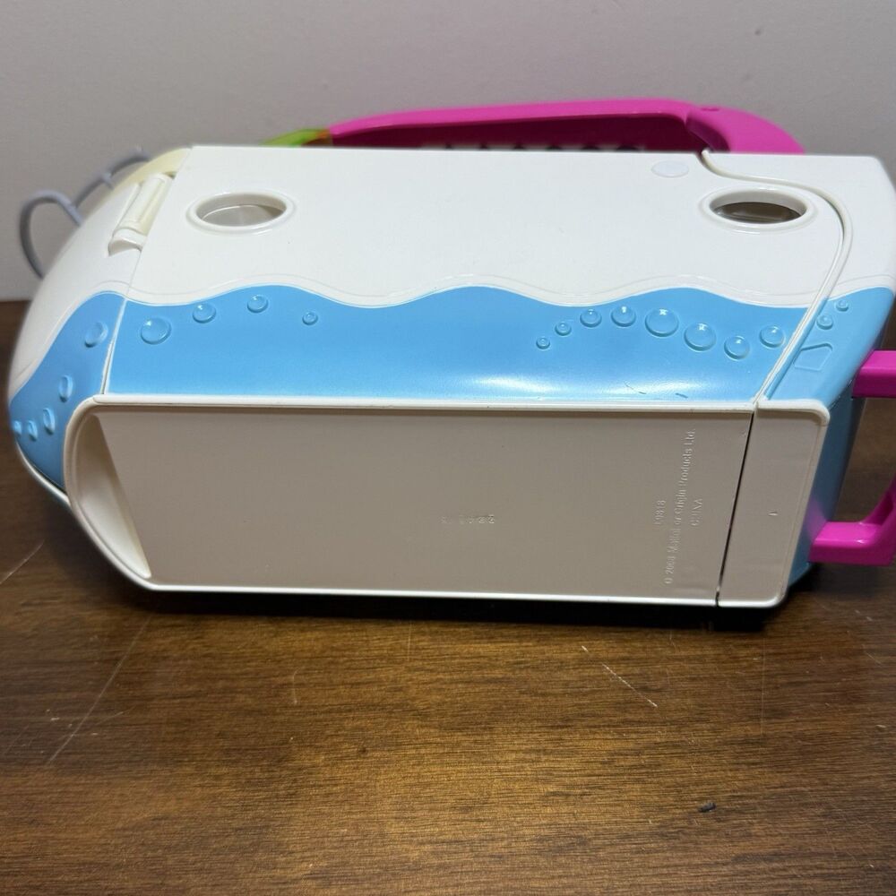 Polly Pocket Ultimate Party Boat 2008 Yacht Matte 9818 No Dolls Works - Picture 7 of 13